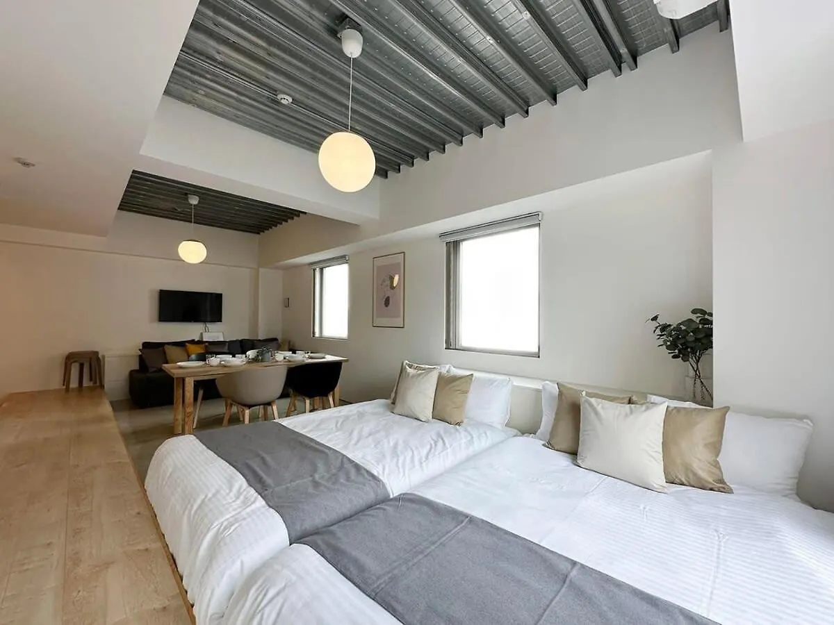 Daire Bhotel Arts Dobashi - Beautiful Studio Apt City Center For 6 Ppl Hiroşima Japonya