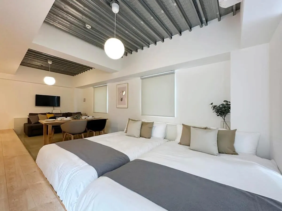 Daire Bhotel Arts Dobashi - Beautiful Studio Apt City Center For 6 Ppl Hiroşima