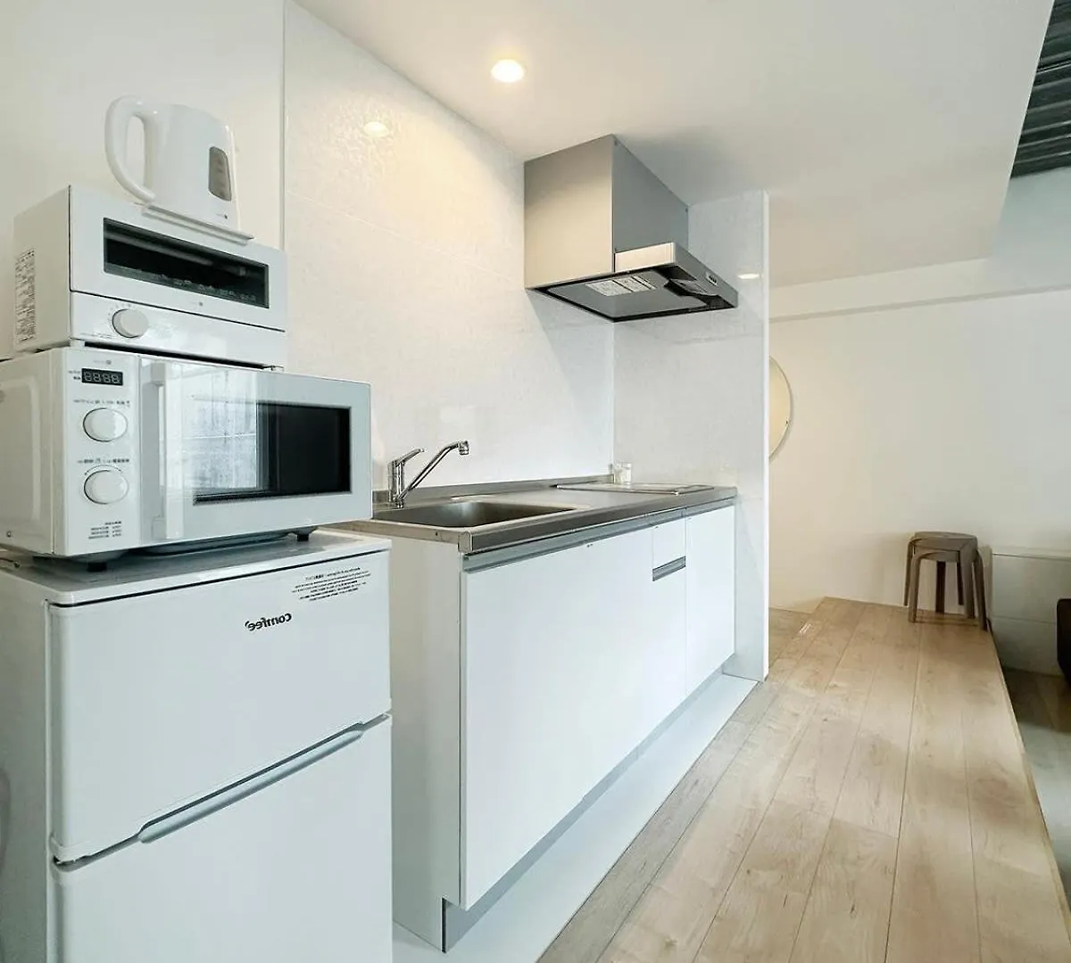 Bhotel Arts Dobashi - Beautiful Studio Apt City Center For 6 Ppl Hiroşima Daire
