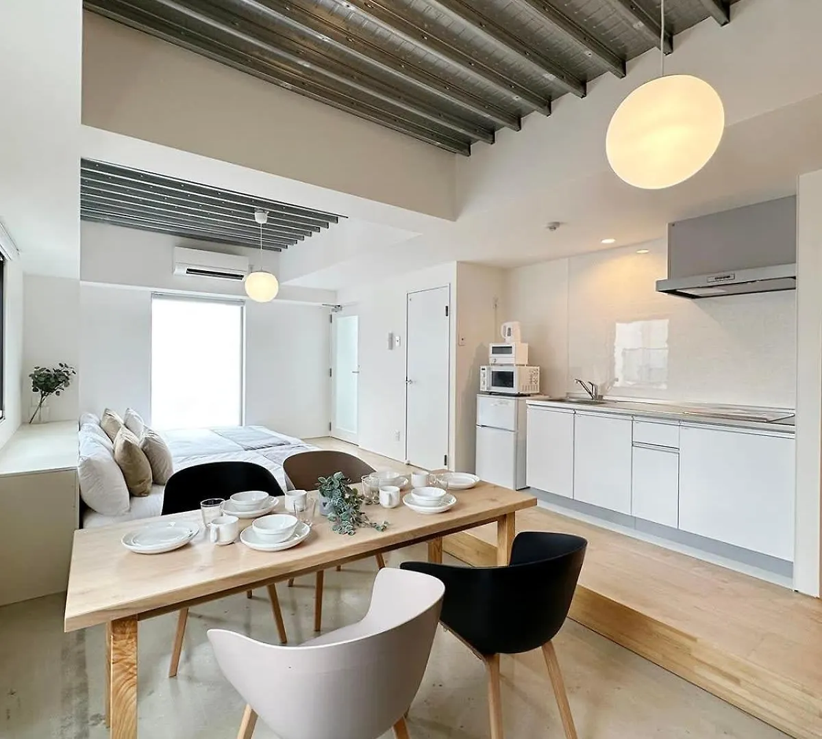 Daire Bhotel Arts Dobashi - Beautiful Studio Apt City Center For 6 Ppl Hiroşima